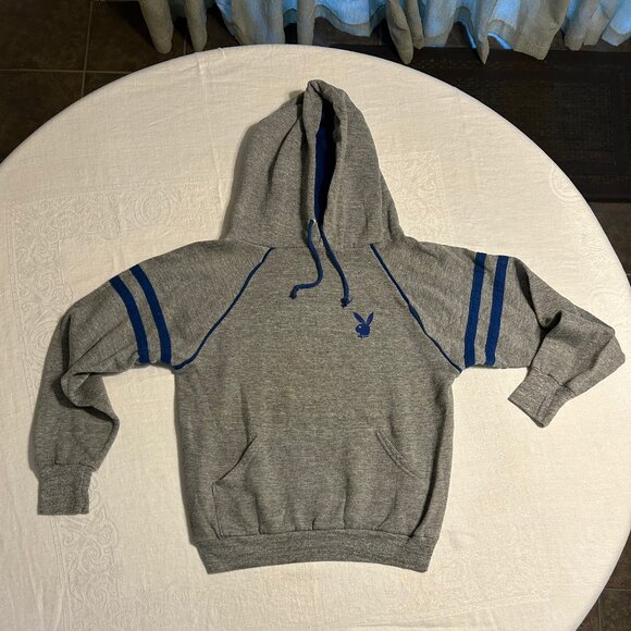 RARE VINTAGE ORIGINAL PLAYBOY CLUB LADIES HOODIE SIZE SMALL - Picture 4 of 11